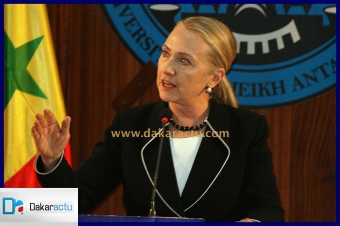 Sénégal : Le discours d'Hillary Clinton à L'Ucad 2 en images  (PHOTOS)