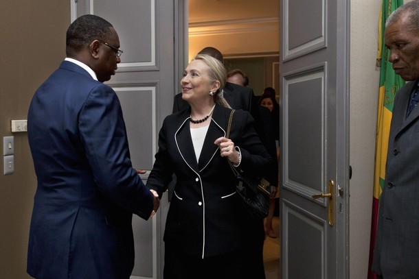 ‘’Je viens d’avoir un entretien très productif et touchant une large gamme de sujets avec le président Macky Sall" (Hillary Clinton)