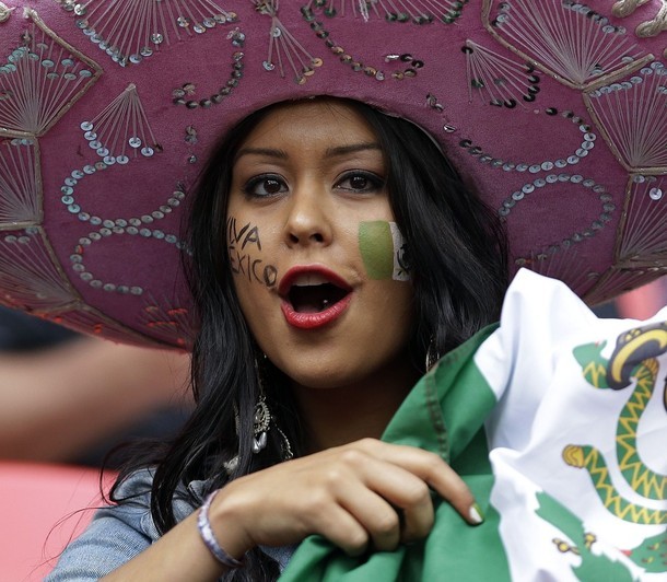 Photos -JO :Football : Les jolies supportrices de l'équipe Mexicaine