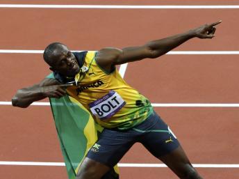 J.O Usain Bolt remporte la finale de 200m hommes