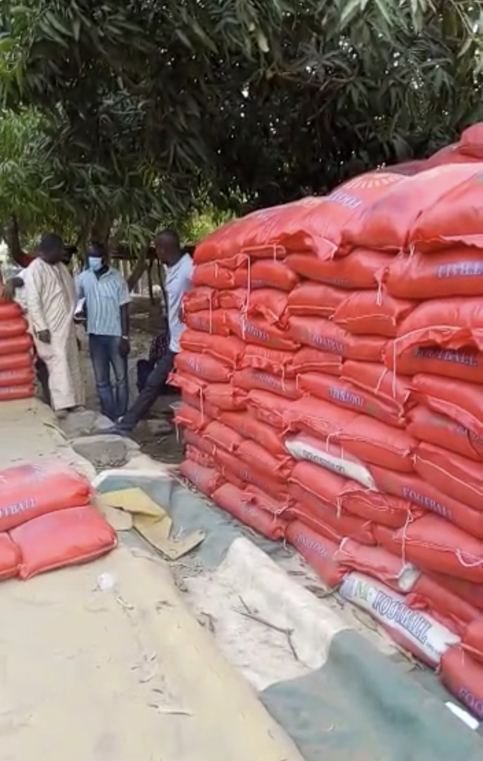 (IMAGES) KOLDA / Mameboye Diao dégaine 150 tonnes de riz, 10 t de sucre et 5.000 litres d'huile.
