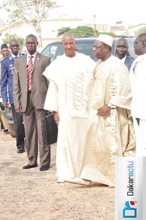 La prière de Macky Sall et de Abdoul Mbaye en images