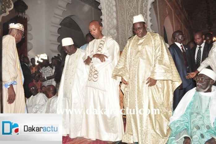 La prière de Macky Sall et de Abdoul Mbaye en images