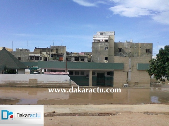 Inondations à dakar : Photos du dispensaire Philippe Maguilène Senghor.