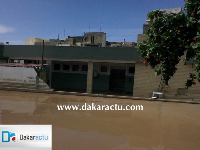 Inondations à dakar : Photos du dispensaire Philippe Maguilène Senghor.