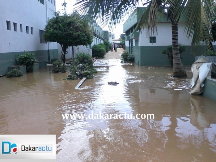 Inondations à dakar : Photos du dispensaire Philippe Maguilène Senghor.