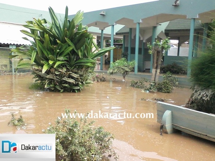 Inondations à dakar : Photos du dispensaire Philippe Maguilène Senghor.