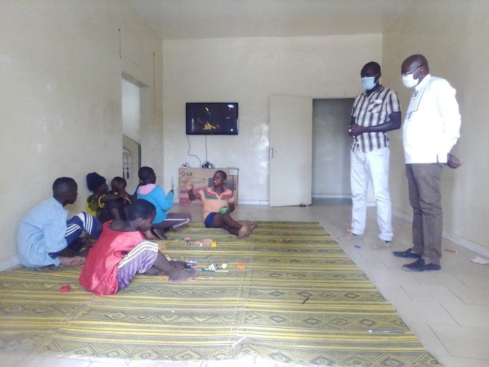 Covid-19 et protection de l’enfance : Des enfants Bissau guinéens confinés et pris en charge par La lumière à Kolda.