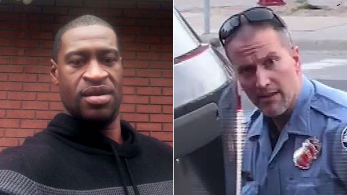 Décès d'un Afro-américain aux États-Unis : Impliqué dans la mort de Georges Floyd, l'officier Derek Chauvin poursuivi pour homicide involontaire. Décès d'un Afro-américain aux États-Unis : Impliqué dans la mort de Georges Floyd, l'officier Derek Chauvin poursuivi pour homicide involontaire.