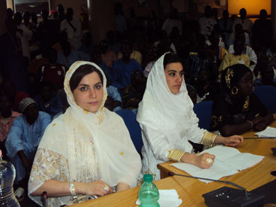 Sokhna Khadija Fall, l'Italienne convertie à l'Islam.