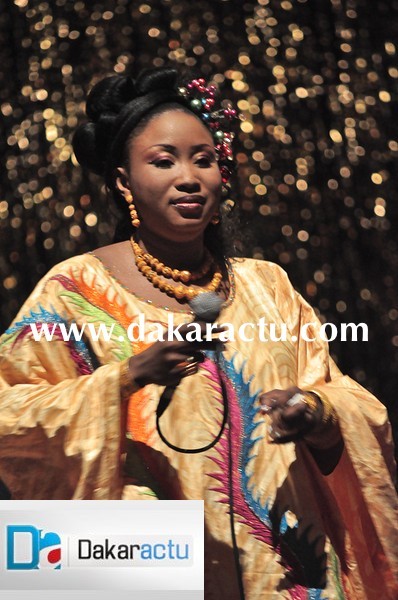 Djiby Dramé et sa femme lors de la Nuit du Bazin
