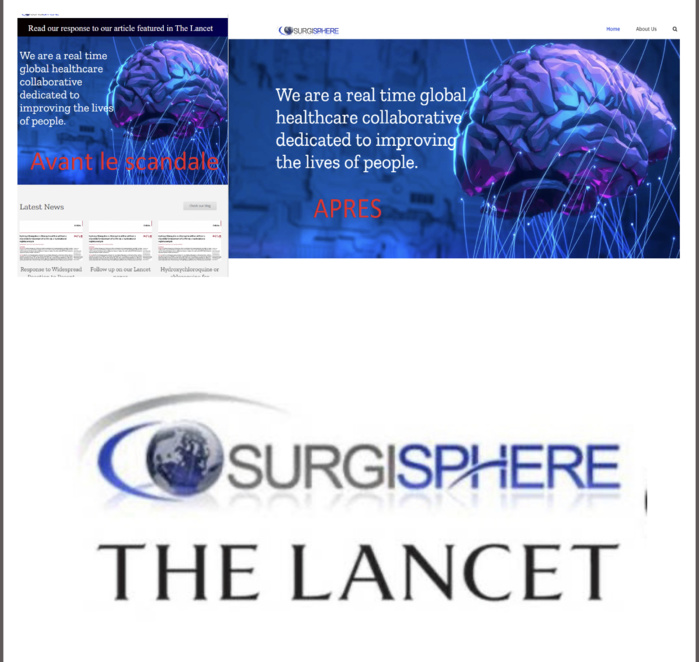La société à l’origine du « Lancetgate » nettoie son site internet : que cherche à cacher Surgisphere ?