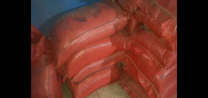 GARE BU NDAO À TOUBA / Saisie de 7 tonnes de riz avarié et prêtes à être fourguées aux populations (Commissariat de Gouy-Mbind)