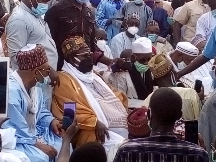 Présentation de condoléances : Les foyers religieux du pays à Médina Baye.