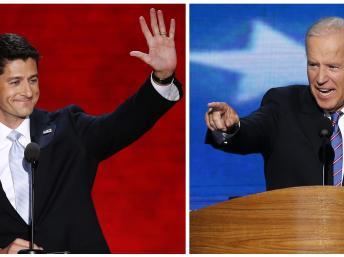 Etats-Unis: Joe Biden face à Paul Ryan, la pression dans le camp démocrate