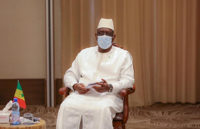 Macky Sall au M5-RFP : « On n'est pas là pour imposer une voie (...) On ne peut pas négocier la démission d'IBK »