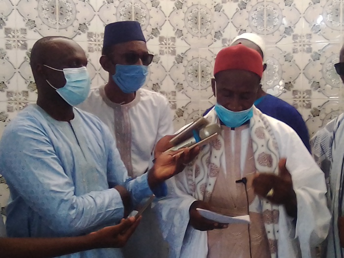 Prière Tabaski 2020 à Kolda : L'appel de l’Imam ratib aux hommes. Prière Tabaski 2020 à Kolda : L'appel de l’Imam ratib aux hommes.