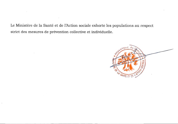 SÉNÉGAL : 52 nouveaux cas testés positifs au coronavirus, 46 nouveaux guéris, 4 nouveaux décès et 42 cas graves en réanimation. SÉNÉGAL : 52 nouveaux cas testés positifs au coronavirus, 46 nouveaux guéris, 4 nouveaux décès et 42 cas graves en réanimation.