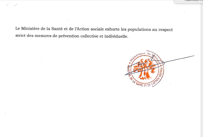 SÉNÉGAL : 60 nouveaux cas testés positifs au coronavirus, 16 nouveaux guéris, aucun décès et cas graves en réanimation. SÉNÉGAL : 60 nouveaux cas testés positifs au coronavirus, 16 nouveaux guéris, aucun décès et cas graves en réanimation.