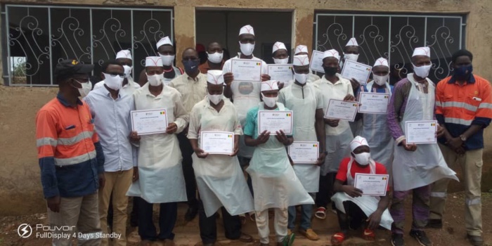 Kédougou / Sabodala : La SGO forme 15 jeunes aux métiers de la boulangerie et a  appuyé 22 chefs de village et Imams à l’occasion de la Tabaski.