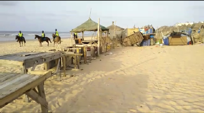 Covid-19 : Le visage de la plage de Yoff-Bceao, 24h après les nouvelles restrictions.