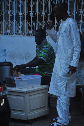 Le patron d'héritage couture, Modou Guèye est un grand amateur de café Touba !