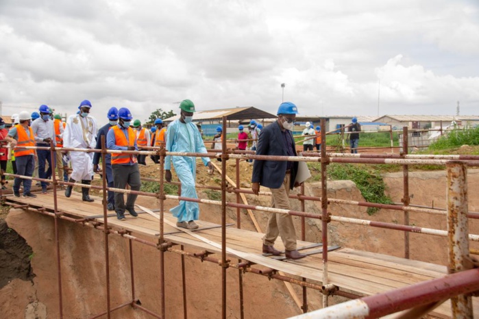 Maison des Nations Unies : les travaux de gros œuvres achevés à plus de 60%