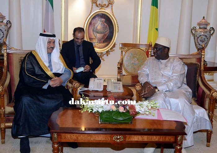 Le président Macky Sall en compagnie du Prince Al Kuyat lors de son dernier séjour au Koweit
