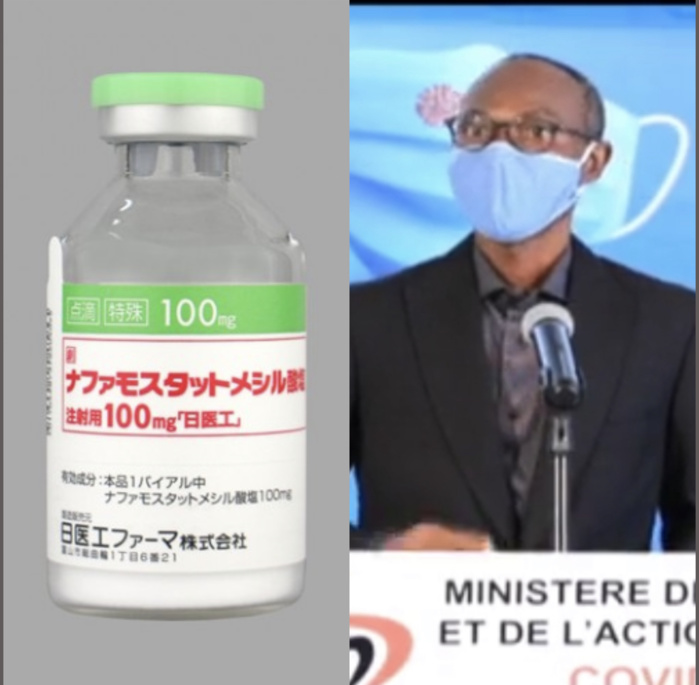 Exclusif! Traitement des cas graves covid au Sénégal: le pr Moussa Seydi jette son dévolu sur le Nafamostat. Exclusif! Traitement des cas graves covid au Sénégal: le pr Moussa Seydi jette son dévolu sur le Nafamostat.