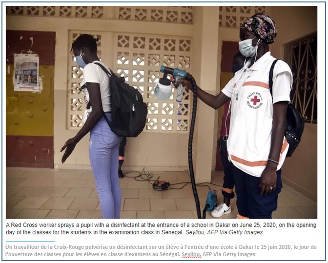 Le succès discret de COVID au Sénégal : Résultats des tests en 24 heures, vérification de la température dans chaque magasin, pas de bagarres pour les masques