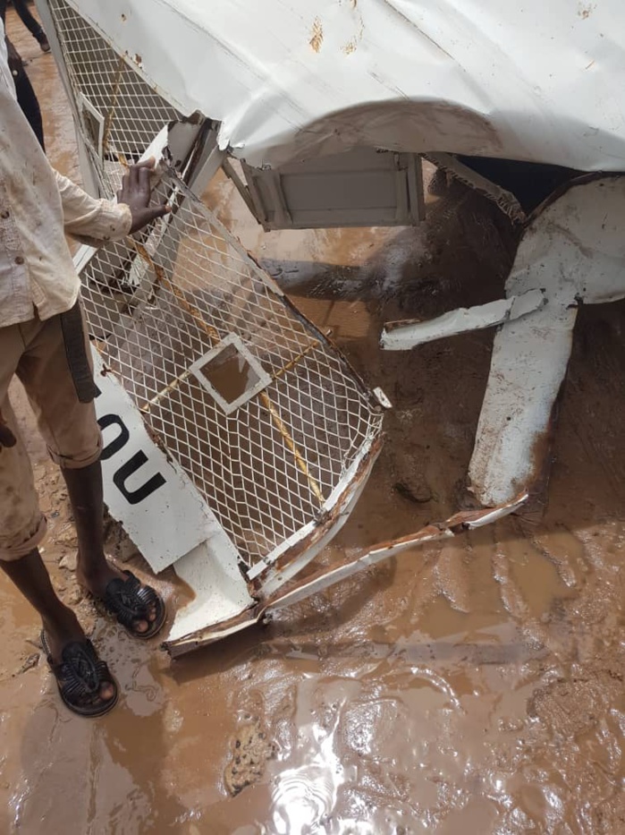 TOUBA - (Suite affaire accident du véhicule de la police)- Les deux agents de Dynapharm International parmi les miraculés. TOUBA - (Suite affaire accident du véhicule de la police)- Les deux agents de Dynapharm International parmi les miraculés.