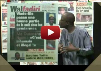 La revue de presse du 30 Novembre 2012 ( TFM -VIDEO)