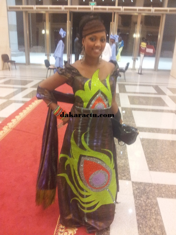 Aicha Diouf, l'animatrice de l'émission "SEN TAAR" sur SenTV