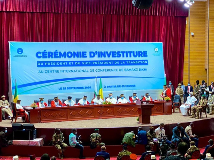 Mali : Le président et le vice-président de la Transition ont prêté serment.
