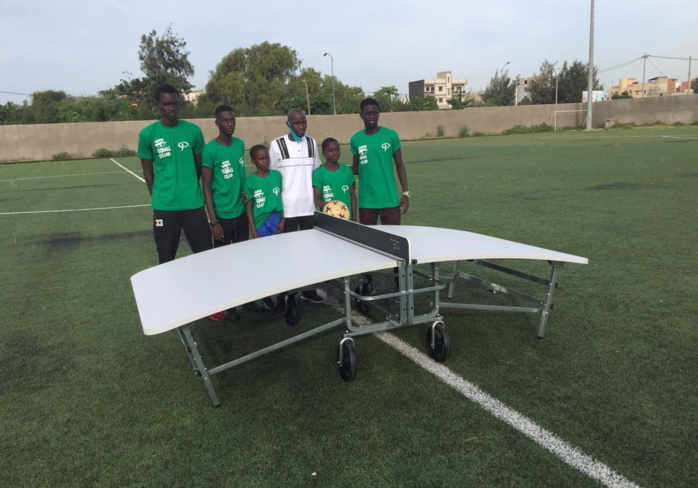 Teqbal / Distribution d'équipements : 31 équipes dotées de table de jeu. Teqbal / Distribution d'équipements : 31 équipes dotées de table de jeu.