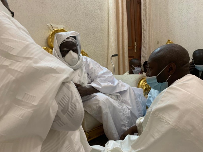 Touba : Le CRD reçu par le Khalife Serigne Mouhamadoul Mountakha Mbacké. Touba : Le CRD reçu par le Khalife Serigne Mouhamadoul Mountakha Mbacké.