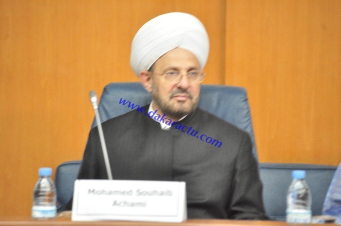 Colloque du Mouridisme au King Fahd Palace :Dr Mohamed Hachami a pris la parole au nom de toutes les délégations étrangères
