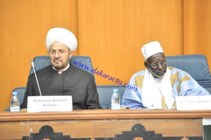Colloque du Mouridisme au King Fahd Palace :Dr Mohamed Hachami a pris la parole au nom de toutes les délégations étrangères