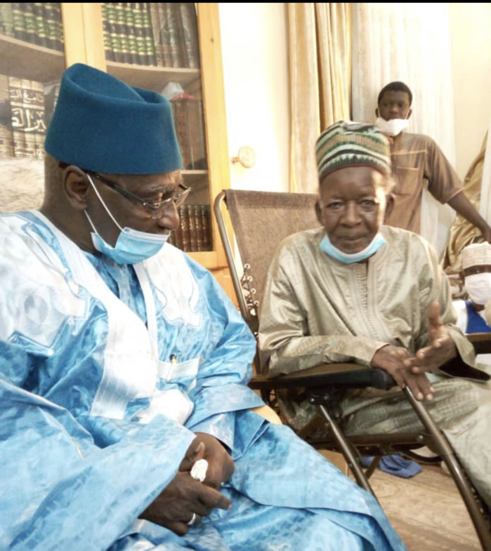 Serigne Babacar Sy Mansour à Médina Baye : « Nous sommes venus dans notre propre maison... » Serigne Babacar Sy Mansour à Médina Baye : « Nous sommes venus dans notre propre maison... »