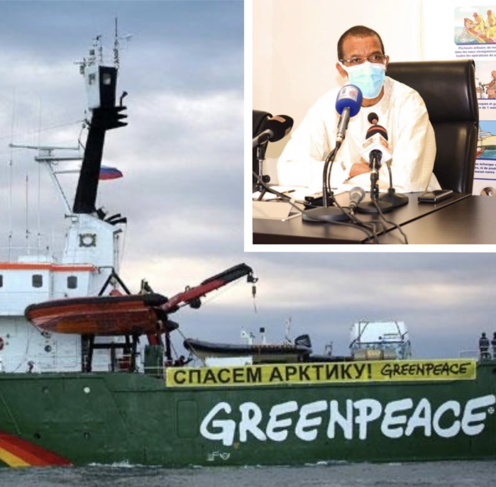 Greenpeace Afrique au ministère des pêches : « Trouver des lacunes juridiques pour accorder des licences aux navires étrangers est contraire à l'éthique » Greenpeace Afrique au ministère des pêches : « Trouver des lacunes juridiques pour accorder des licences aux navires étrangers est contraire à l'éthique »
