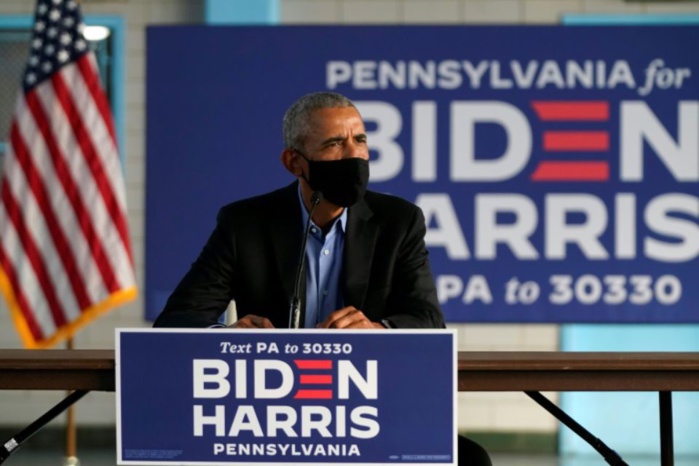 Campagne présidentielle aux États-Unis : Barack Obama prête main forte à Joe Biden.