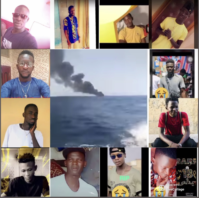 Explosion de la pirogue de migrants Sénégalais : Mystère autour du nombre exact de victimes, seule une cinquantaine de personnes repêchées sur les 200 membres de l'équipage.