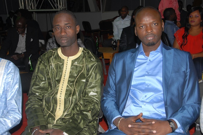 Cheikh Fall et Mame Modou de Diokhané Couture à la soirée Pape Diouf au Cices