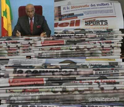 Ici repose la défunte presse privée sénégalaise [Décès survenu le 25 Mars 2012] ( Modou Badiane)