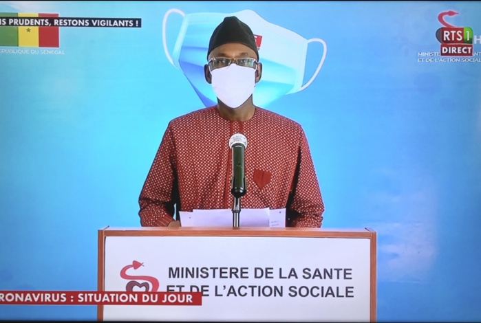 SÉNÉGAL : 3 nouveaux cas testés positifs au coronavirus, 13 nouveaux guéris, aucun nouveau décès et aucun cas grave en réanimation