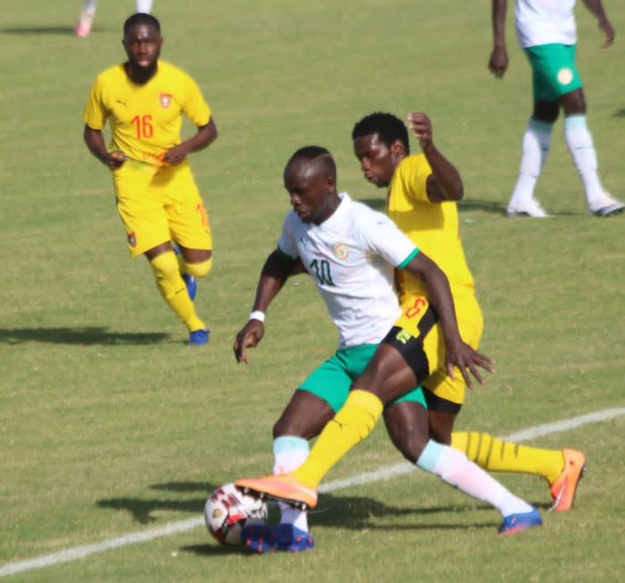 Éliminatoires CAN 2021 : Sadio Mané et Opa Nguette offrent la victoire aux Lions qui dominent la Guinée Bissau 2-0 Éliminatoires CAN 2021 : Sadio Mané et Opa Nguette offrent la victoire aux Lions qui dominent la Guinée Bissau 2-0