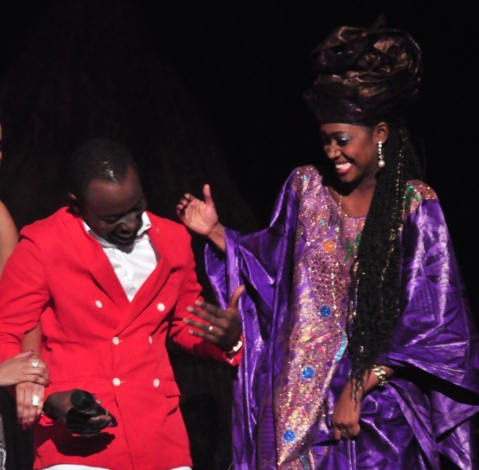 Boubacar Diallo, Katy Chimère et Aida Samb sur scène