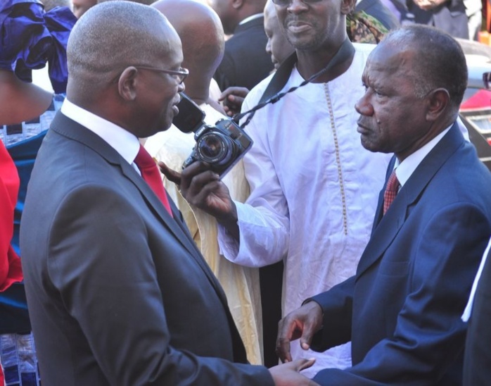 Quand Abdou  Latif Coulibaly rencontre Moustapha Diakhaté (Ancien Président du Conseil Constitutionnel)