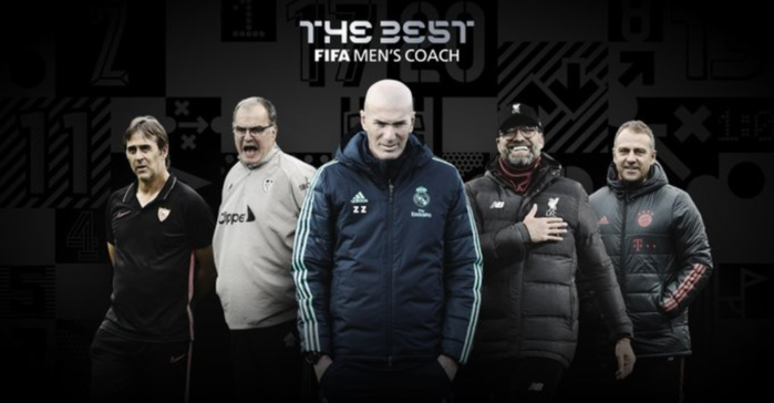 "The Best Coach" : La FIFA a dévoilé le top 5 avec Jürgen Klopp, Bielsa et Hans Flick en pôle position... "The Best Coach" : La FIFA a dévoilé le top 5 avec Jürgen Klopp, Bielsa et Hans Flick en pôle position...