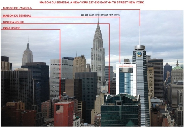 DE LA PERTINENCE DE LA REALISATION DE LA MAISON DU SENEGAL A NEW-YORK ET A WASHINGTON